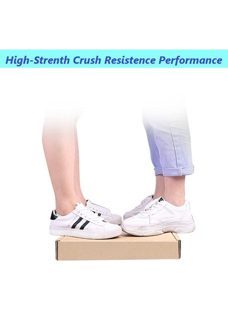 صناديق شحن من الكرتون المضلع، 25×20×7 سم، صناديق بريد صغيرة لبريد رويال، صناديق تغليف وبريدية باللون البني للأعمال أو الإرسال أو التخزين أو الهدايا (عبوة من 15) - Image 4